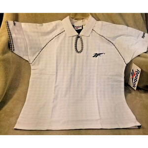 Reebok polo shirt womens size medium deadstock NWT 90s 1996 tennis golf nwt